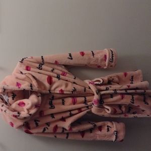 BETSEY JOHNSON.  HOODED ROBE. PERFECT CONDITION.  SIZE SMALL -RUNS MUCH LARGER.